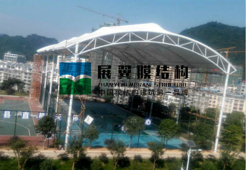 桂林網(wǎng)球場膜結(jié)構屋頂工程
