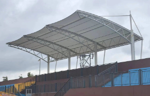 翰林府明德智谷學(xué)校膜結(jié)構(gòu)看臺工程