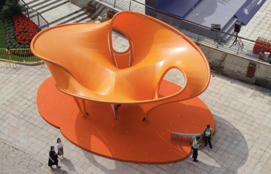 【案例欣賞】膜結(jié)構(gòu)展亭，上海